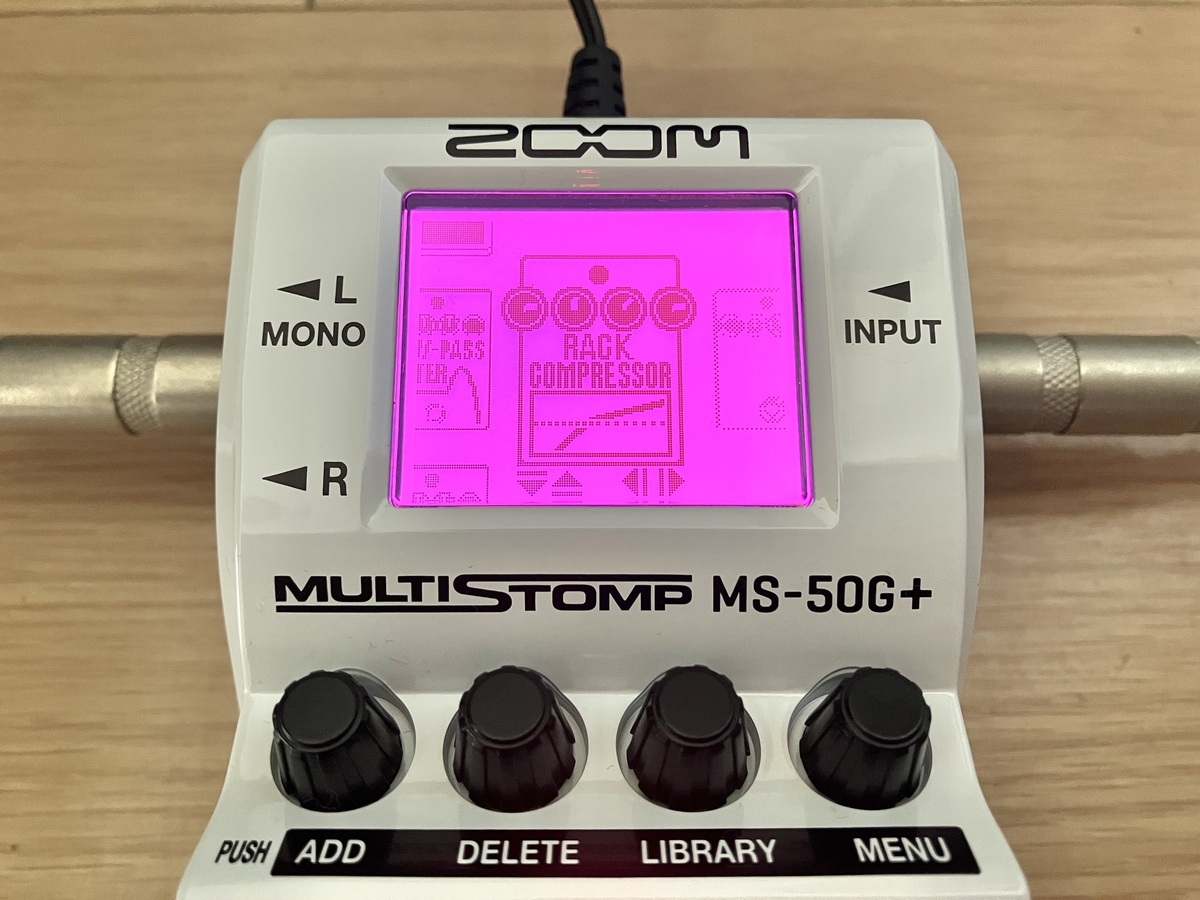 ZOOM  MS-50G マルチストンプ Amazon | ZOOM (ズーム) MS-50G/Multi Stomp (Guitar EFFECTS