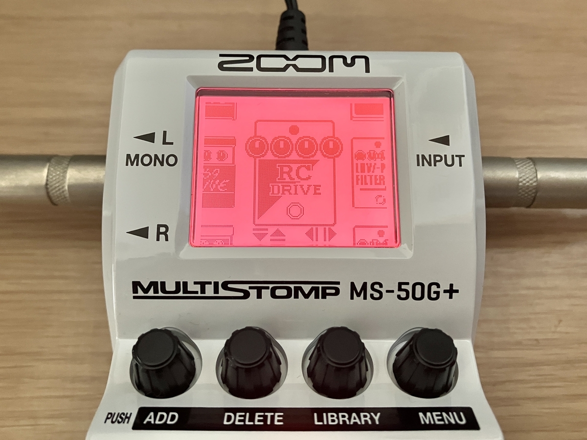 Zoom MS-50G & BOSS RC-3 セット