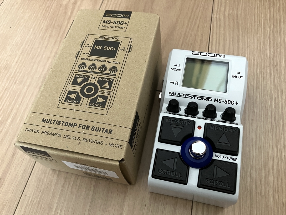 ZOOM MULTISTOMP MS-50G+の画像です