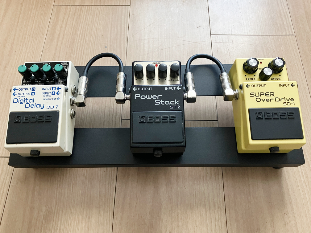 ギター　エフェクター　ボード組みまとめ売り 木下哲が礼賛で使用するペダルボードを解説！2台の“Box Of Rock”がキモ