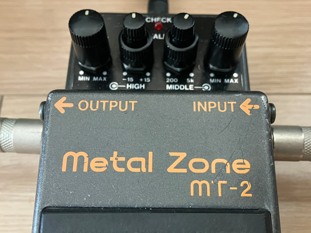 BOSS MT-2 Metal Zoneの画像です