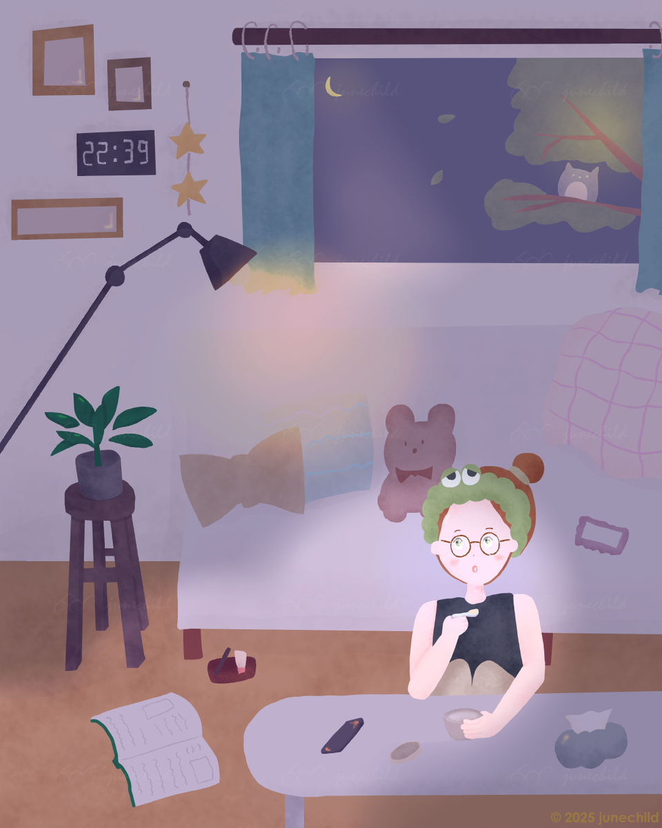 リラックスタイム イラスト