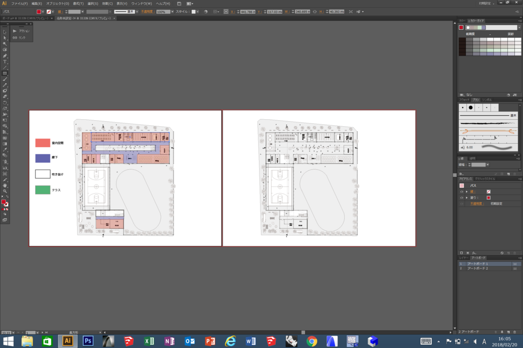 Cad Illustrator Cadの図面を 色分け して 一目で理解してもらえる図面にする方法 初級編 不器用でも関係なく 2週間で建築学科で優秀作として選ばれる Cad Illustrator Photoshop 活用法 Cad Illustrator Cadの図面を 色分け して 一目で理解してもらえる図面にする方法 初級編 不器用でも関係なく 2週間で建築学科で優秀作として選ばれる Cad Illustrator Photoshop 活用法