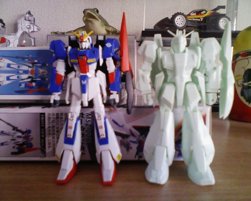 Zガンダムのデザイン変更が納得いかない 成仏模型 Junnishikawの模型日記