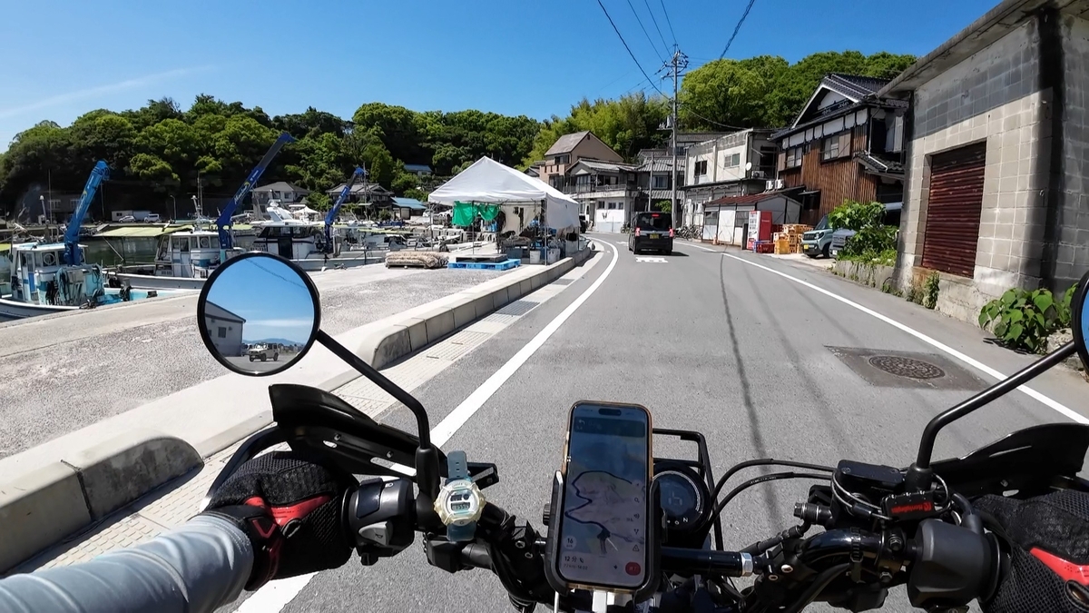 絶景の瀬戸内海と名物カキオコ】岡山県日生への下道375kmツーリング