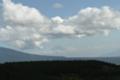 あっ、富士山が見えた