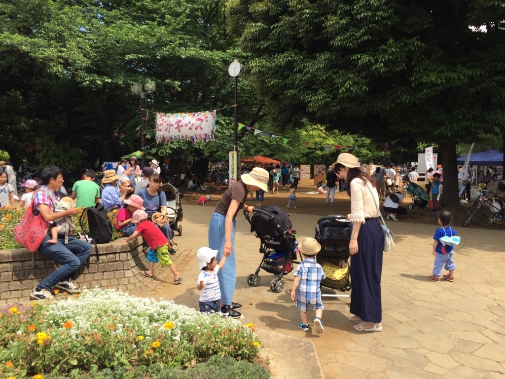 子どもたちがワイワイ元気な世田谷公園で開催された地域イベント ビオキッズ17 に出展してきました ご近所未来ラボ By ご近所snsマチマチ