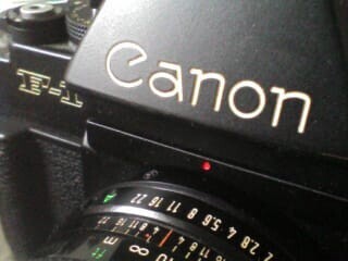 久しぶりに使った、Canon F-1。 久しぶりに使った、Canon F-1。