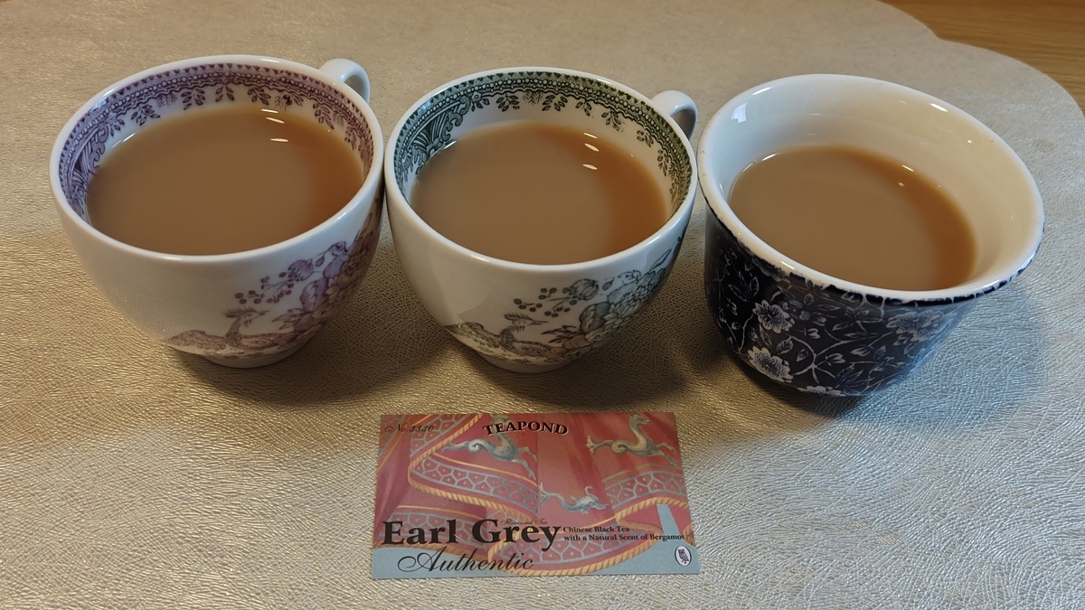 TEAPONDのアールグレイ全種レビュー - ただの紅茶好きが色々語っ