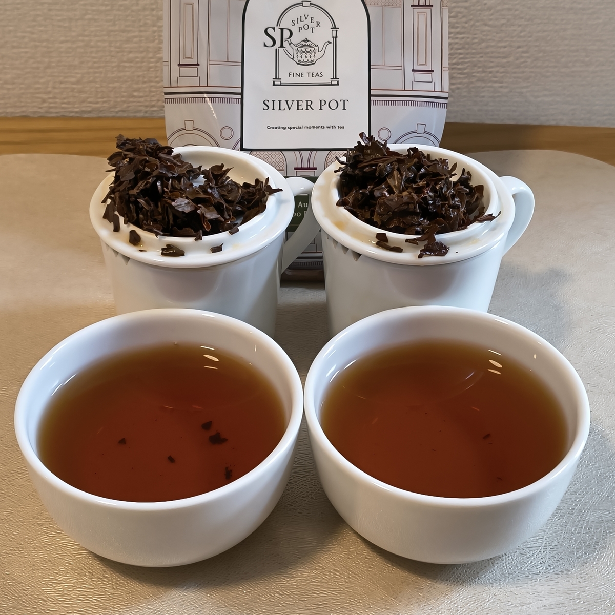 今日のお茶（1）ダージリンオータムナル2025年サーボ茶園（シルバー