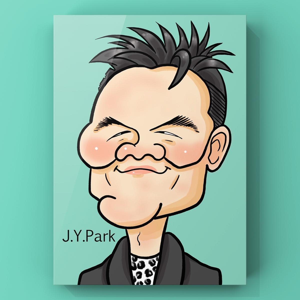 J.Y.Parkの似顔絵