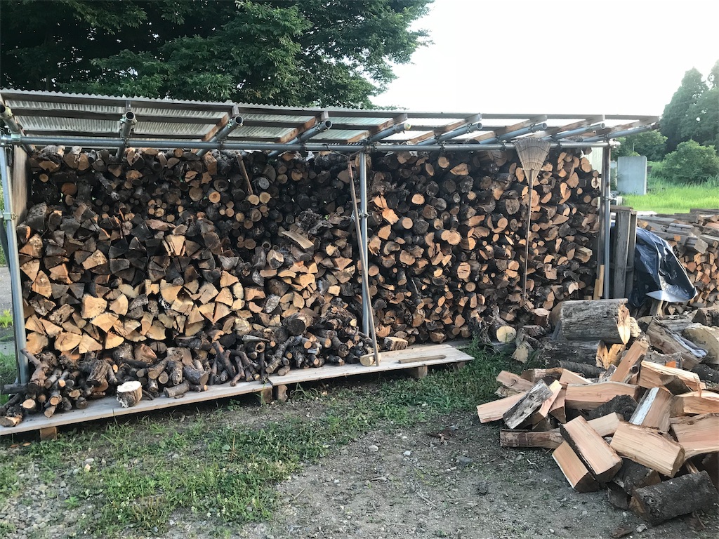 低コストで完成 俺の薪小屋 ジャージャーのログ生活