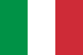 Grazie! イタリア国旗