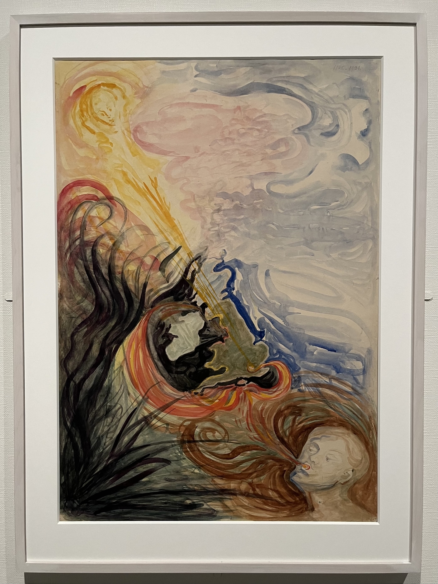 画像メモ4】《原初の混沌》 － 「ヒルマ・アフ・クリント展」（東京 
