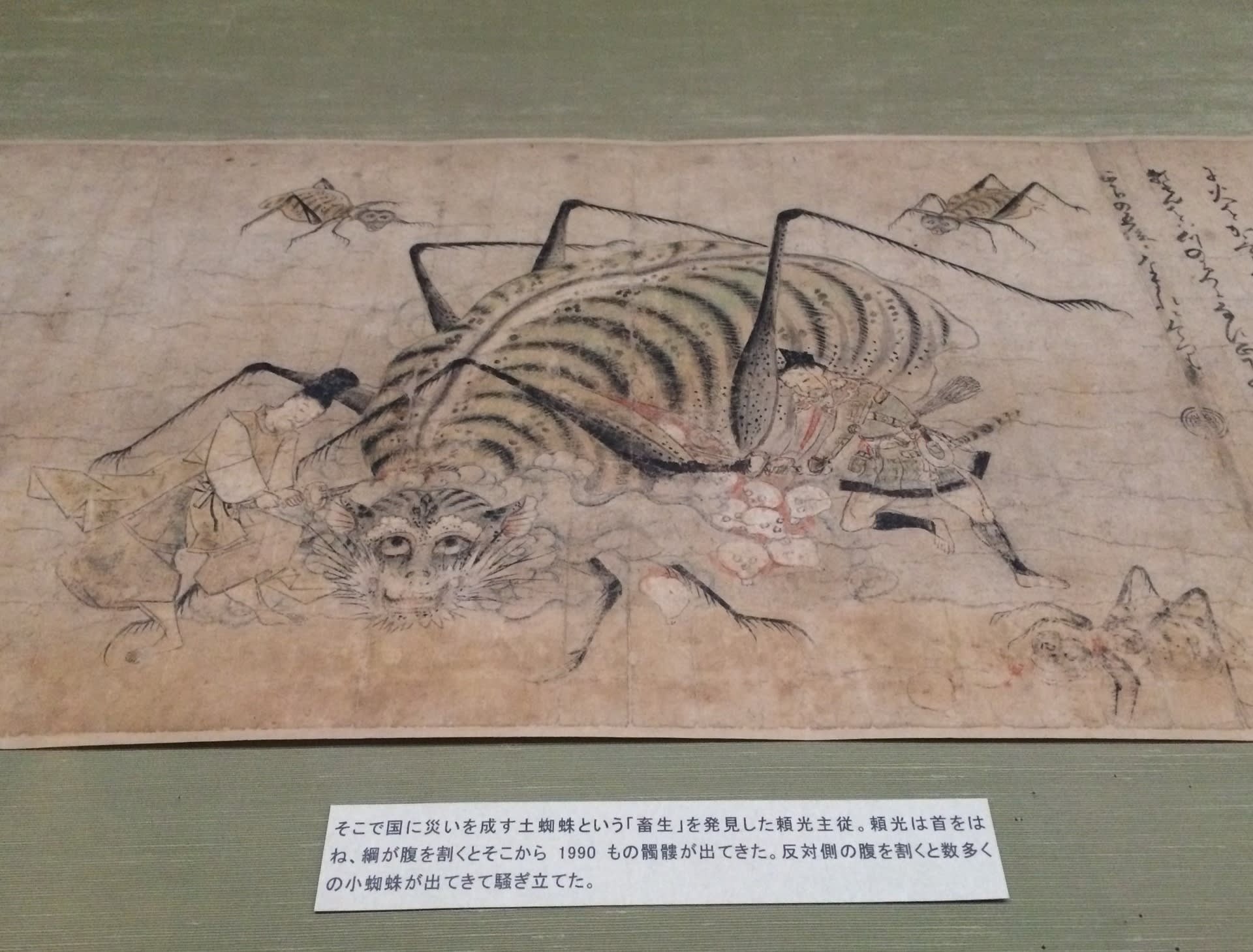 重文《土蜘蛛草紙絵巻》を観る － 東京国立博物館総合文化展 - 東京でカラヴァッジョ 日記