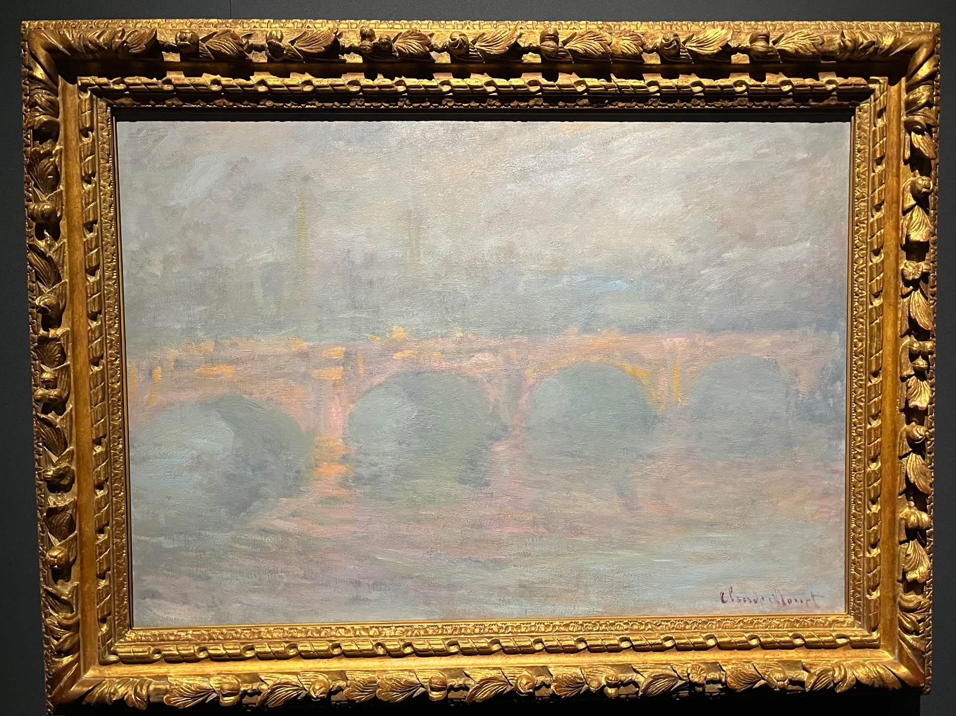 画像まとめ】モネ「ロンドン風景」連作、チャーリング・クロス橋 