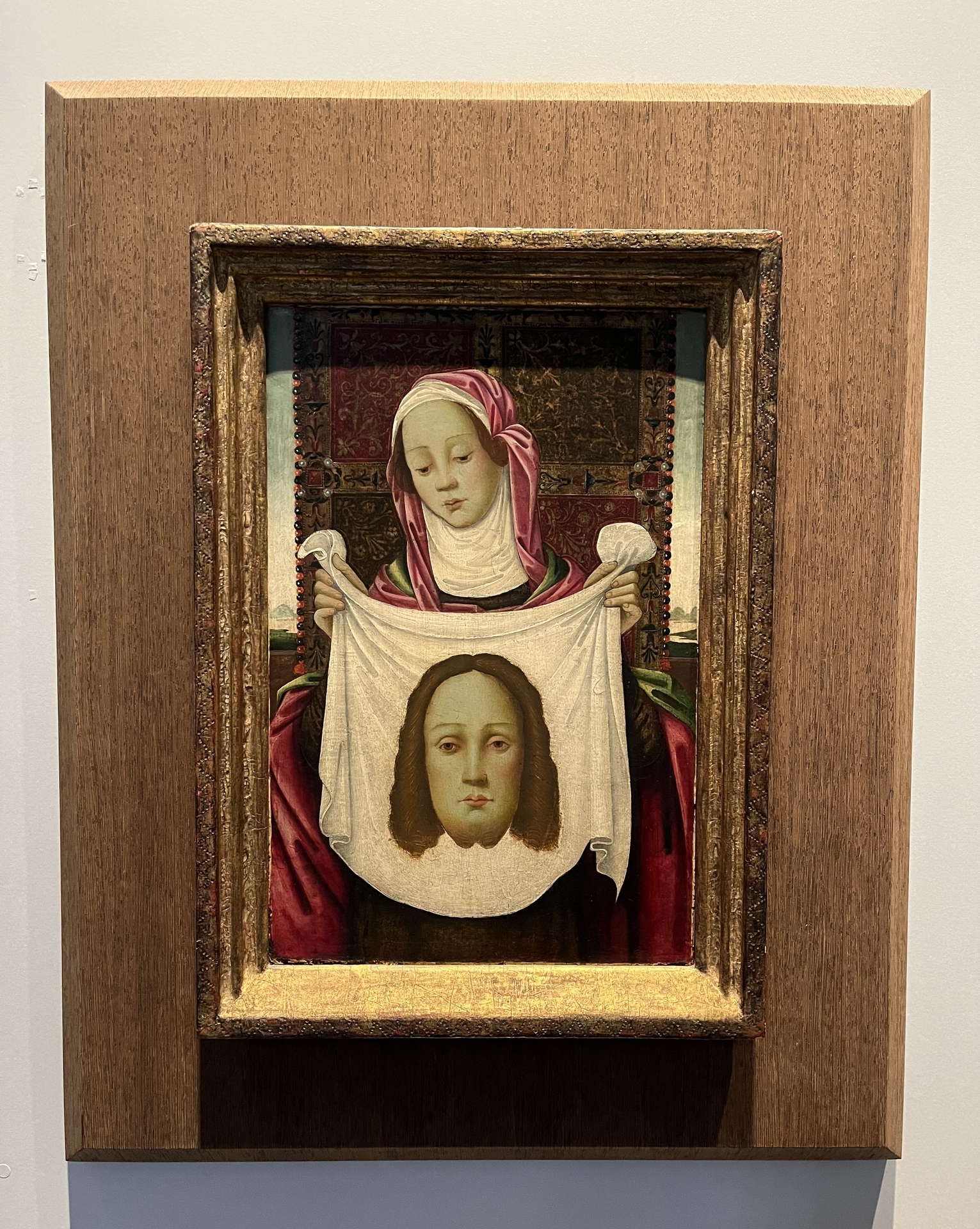 画像メモ】「ヴェロニカの聖顔布」、1971年の国立西洋美術館の西洋古典