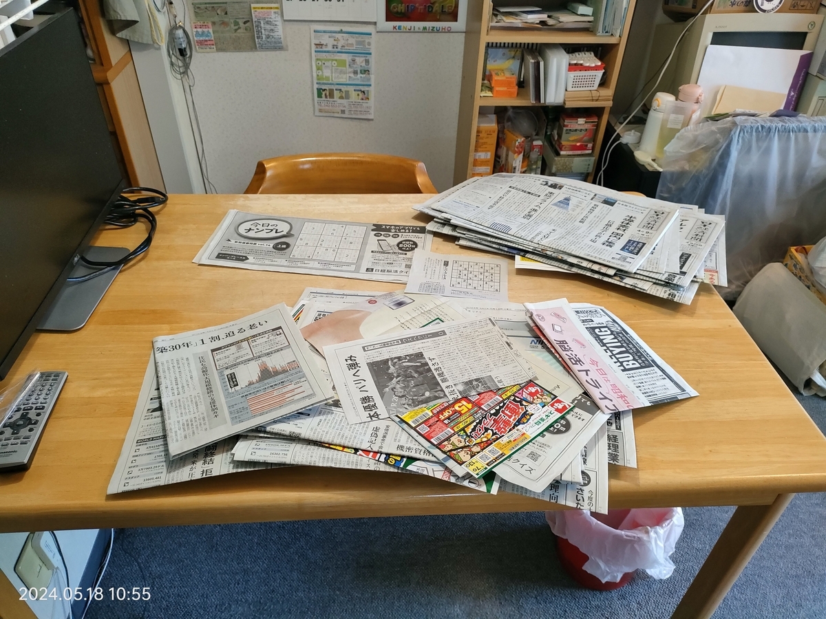 断捨離にはほど遠いですが、あっちからこっちへモノの移動の記録