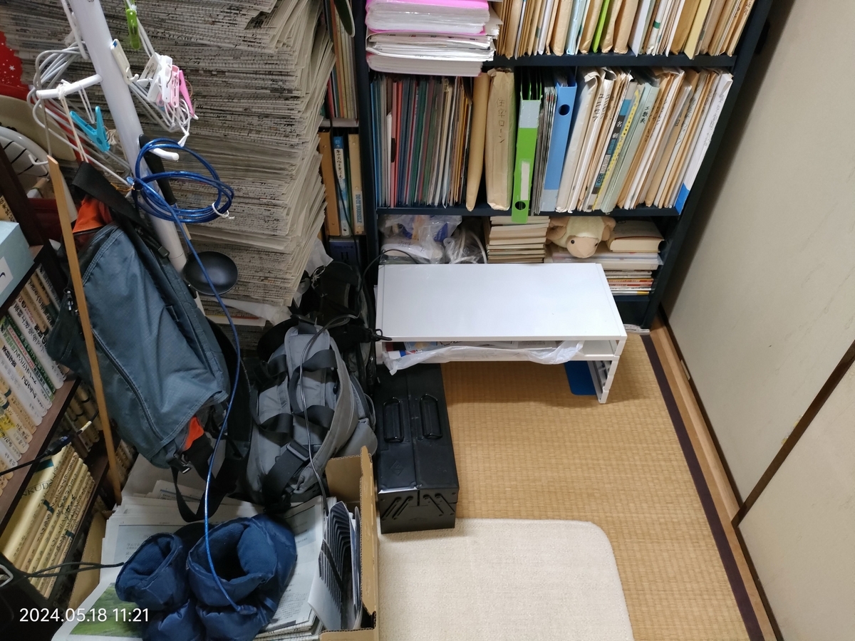 断捨離にはほど遠いですが、あっちからこっちへモノの移動の記録