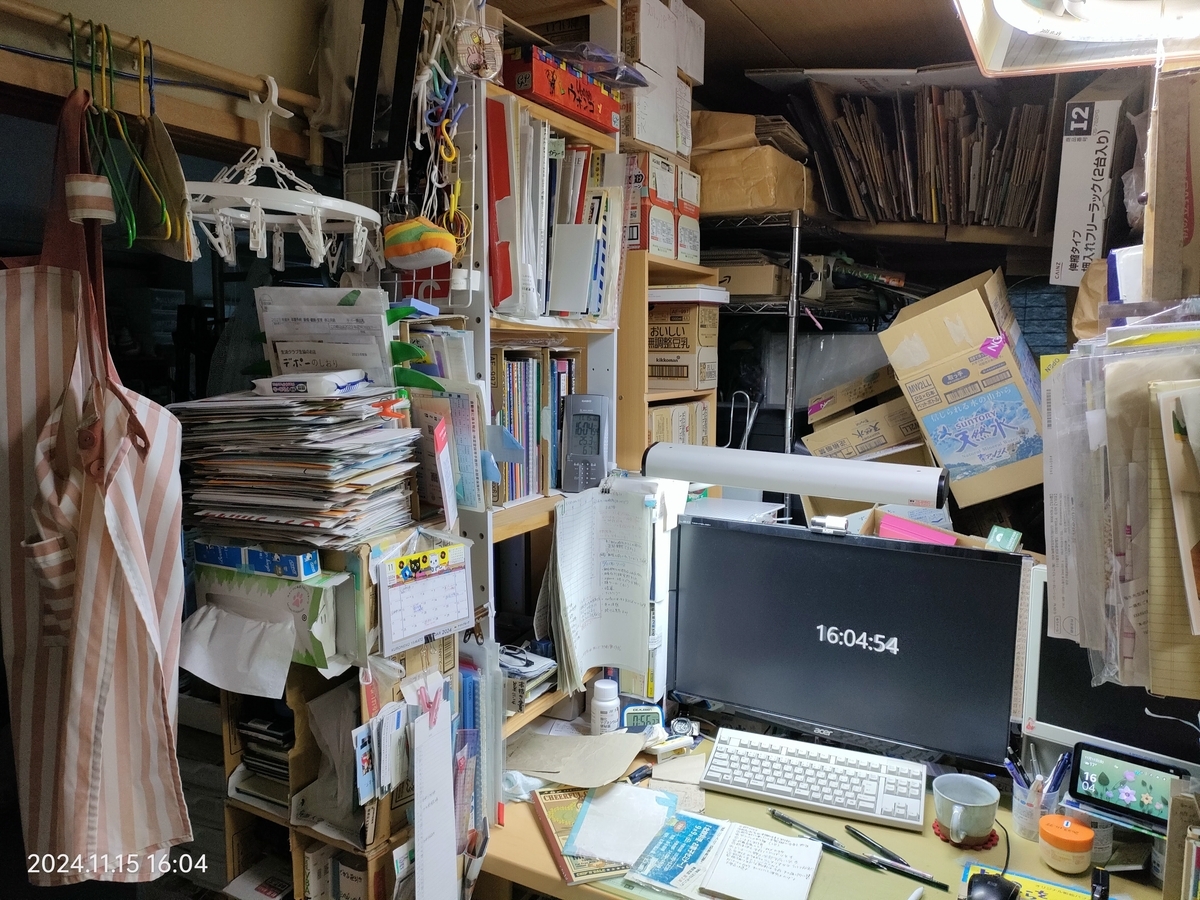 部屋が乱雑。我慢の限界。片付け前夜祭 - 自分方位研究所