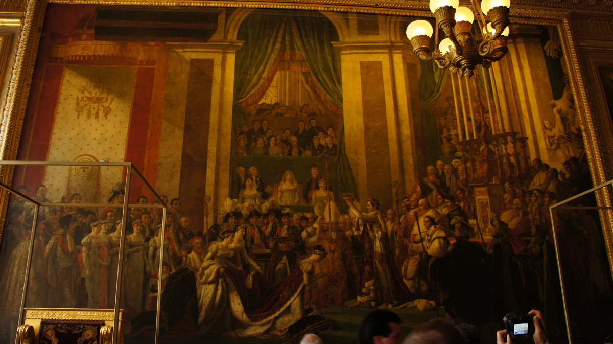 ナポレンの戴冠式　ヴェルサイユ