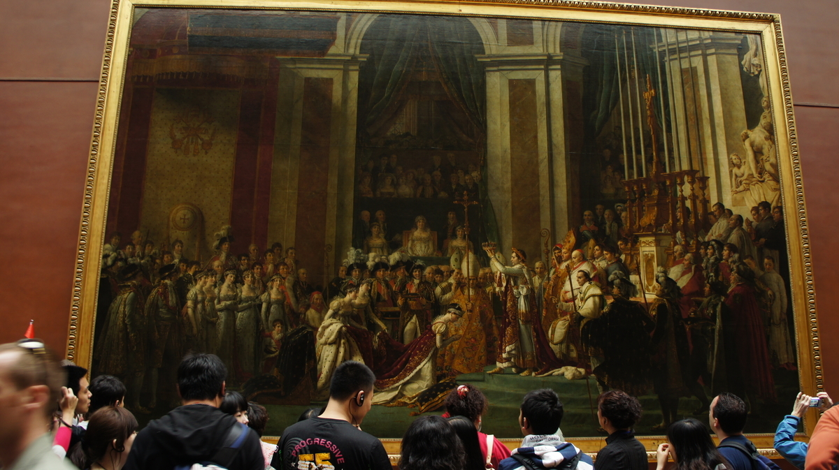 ナポレオンの戴冠式　ヴェルサイユ