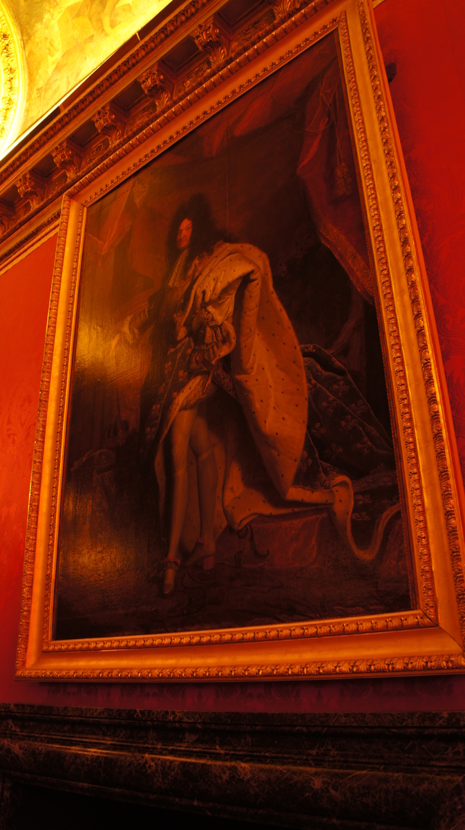 ルイ14世肖像画　ヴェルサイユ