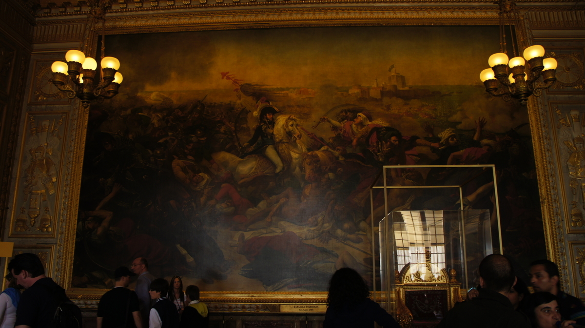 アブキールの戦い　戴冠式の間　ヴェルサイユ