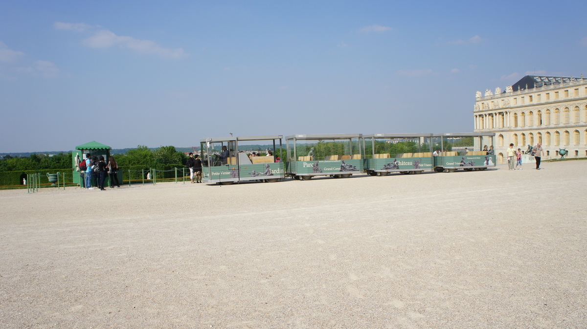 ヴェルサイユ庭園 列車