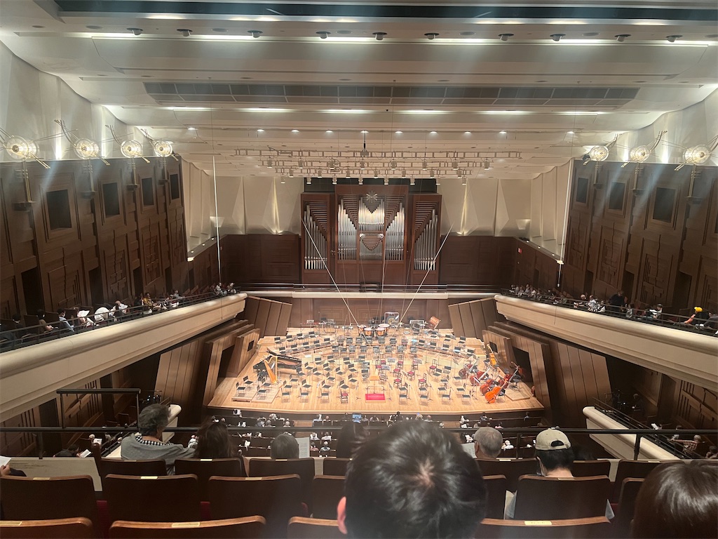 音楽会を一緒に聴くビジネスマン時代（JAL)の同窓会 - 久恒啓一の