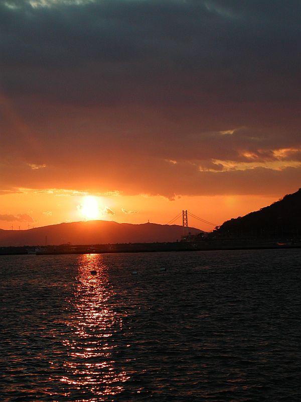 須磨浦の夕景