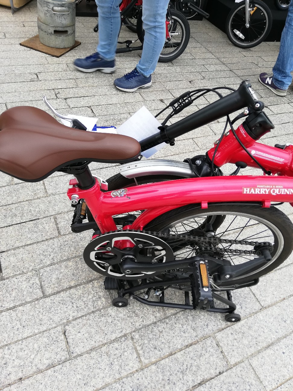 ブロンプトン風折りたたみ自転車 ハリークインの試乗インプレッション