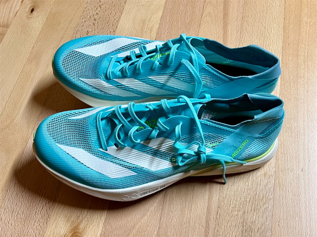 adidas アディゼロアバンチ2 アディオスプロ4 タクミセン　ドラゴンフライ 中学生1500m/3000m｜アディゼロ アバンチ実走レビュー（ドラゴンフライ