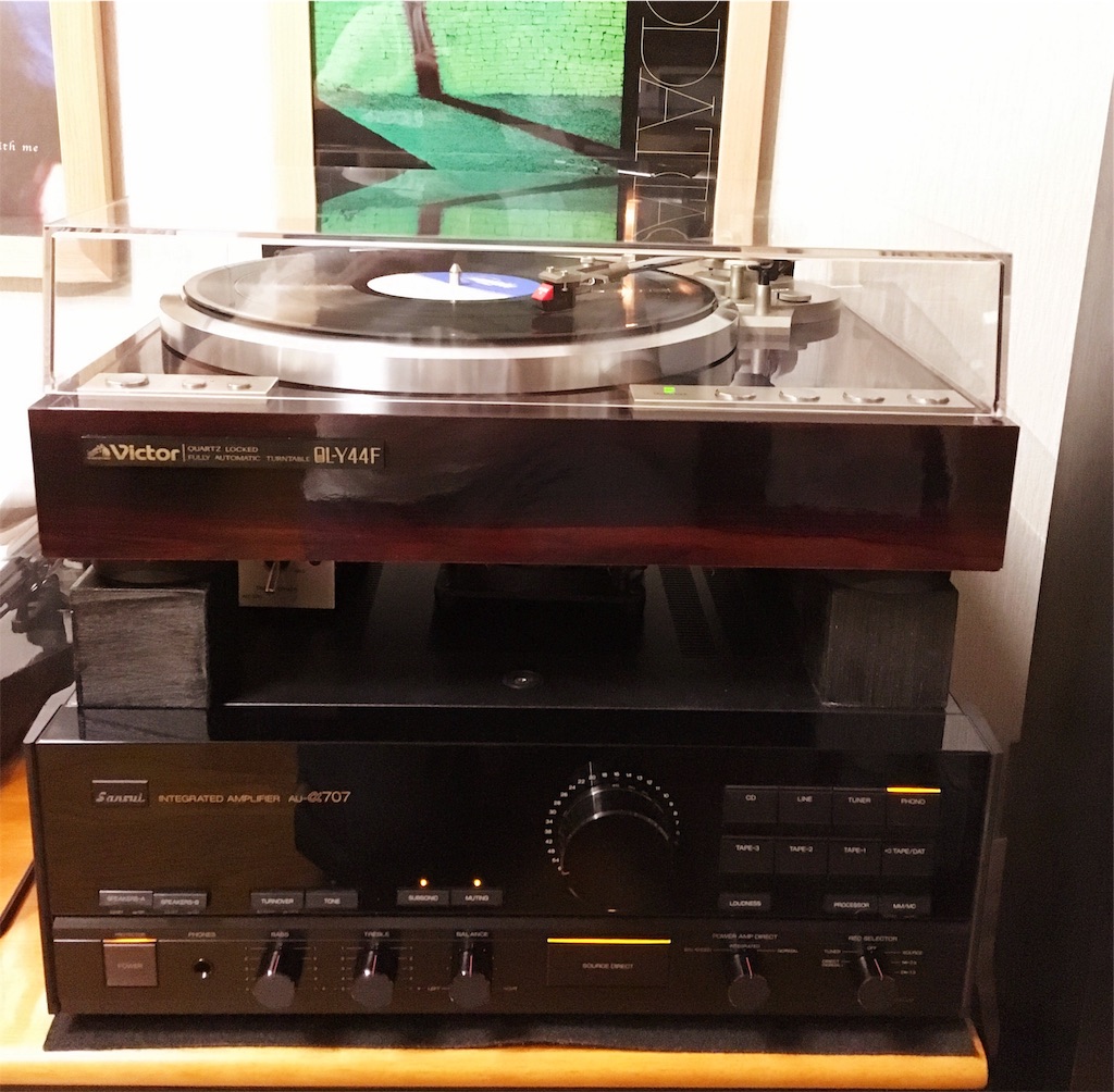 SANSUI AU-α707「スッキリとした音のアンプ」 - 日々の暮らし