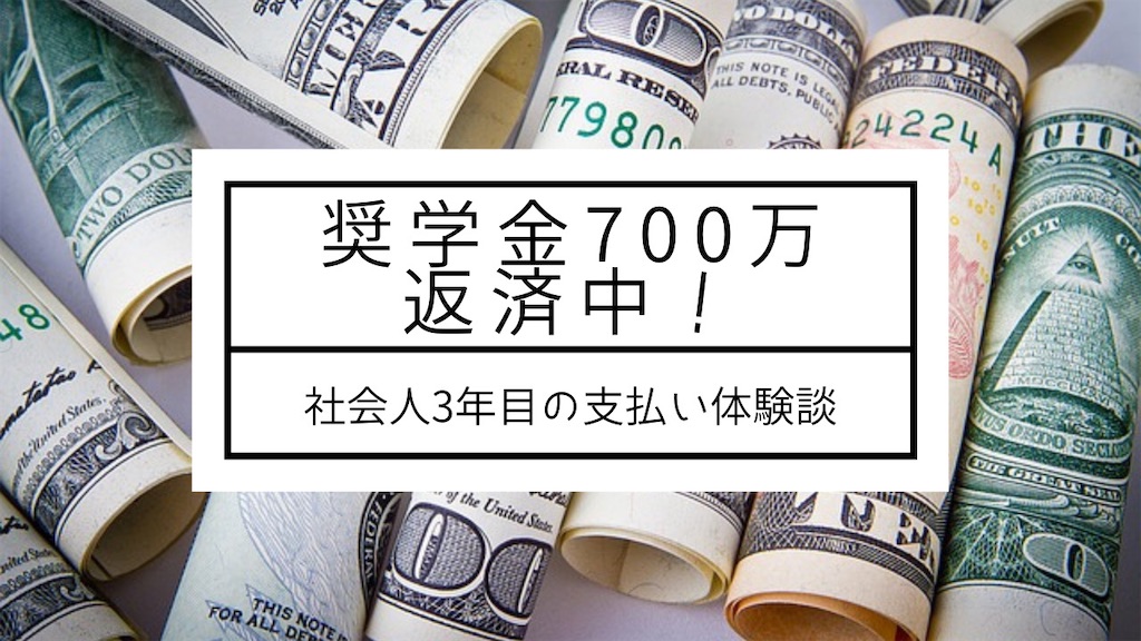 【700万返済中！】奨学金は借りるべき？社会人3年目の支払い体験談