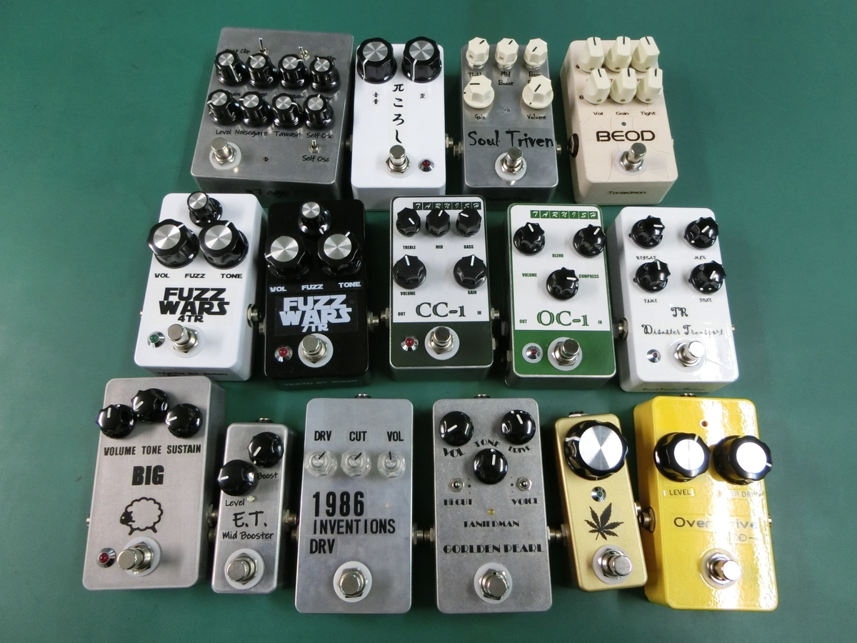 製作エフェクターまとめ【2020年】 - 音響効果な日々