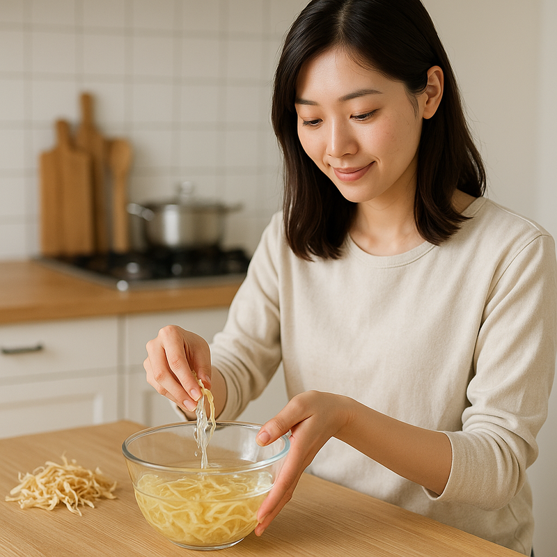 切り干し大根の戻し率はどれくらい？失敗しない戻し方と使いやすい目安をやさしく解説
