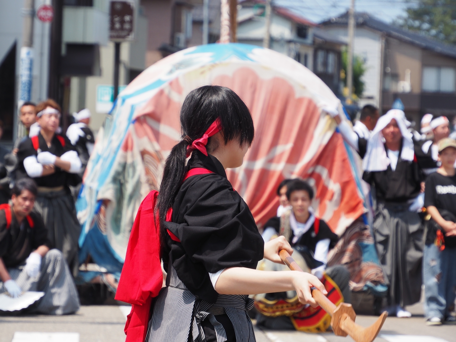 美川おかえり祭り「獅子舞」 - 金沢おもしろ発掘