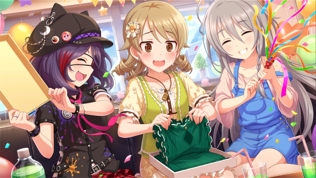 デレステ】アニバ限定SSR［ギフト・フォー・アンサー］森久保乃