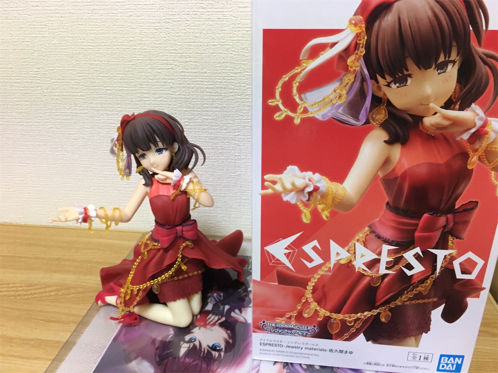 佐久間まゆちゃんのプライズフィギュアを入手しました 真紅の願い ですよ 松のデレマスブログ