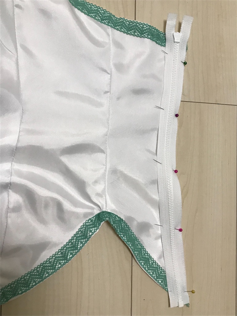 アリエルのウェディングドレス 衣装の作り方 おがわーるどレポ