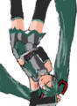 初音ミク千枚筆ならし