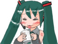 初音ミク千枚筆ならし
