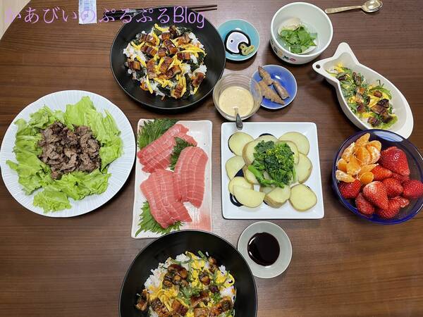 王道のひなまつりご飯