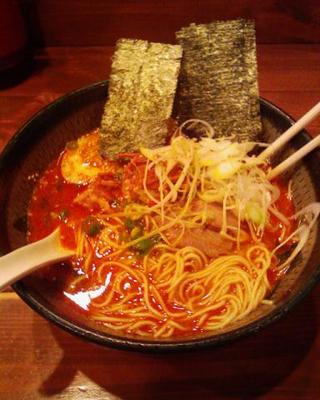 久留米らーめん 鐵釜 辛鐵釜ラーメン