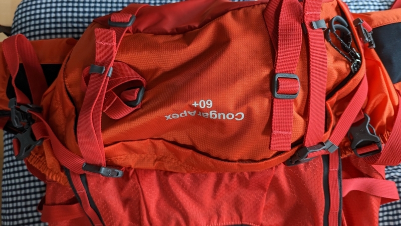 Karrimor cougar apex G60＋レビュー 重いけど安定感抜群なテント泊