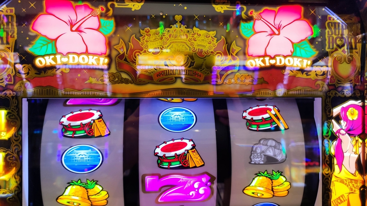 沖ドキGOLD】確定役B＆カナちゃん連打！！有利区間天井狙い864G