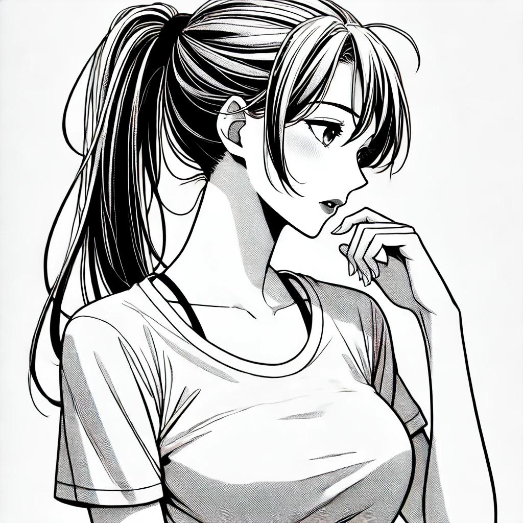 悩んでいる女性