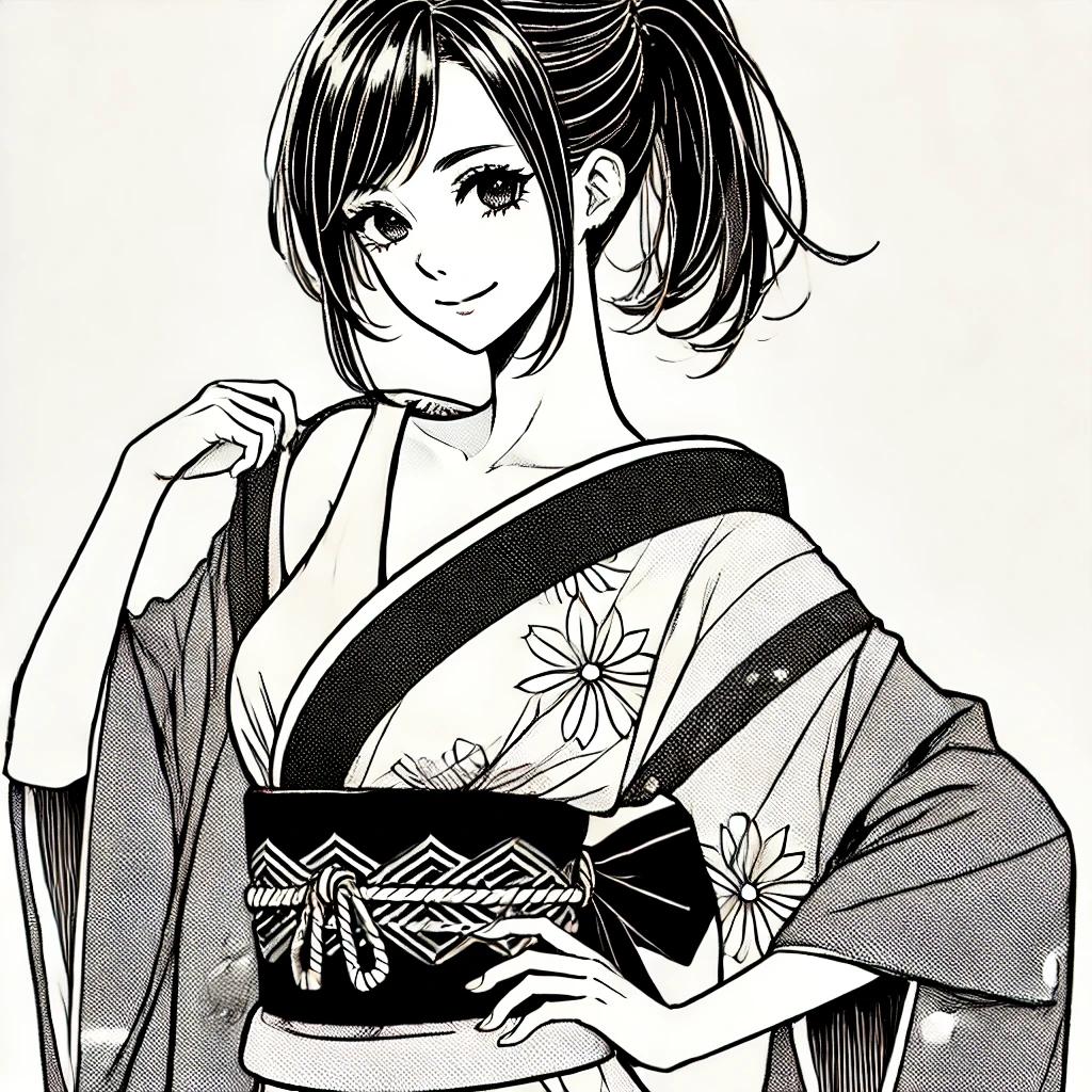 祭り好きの女性