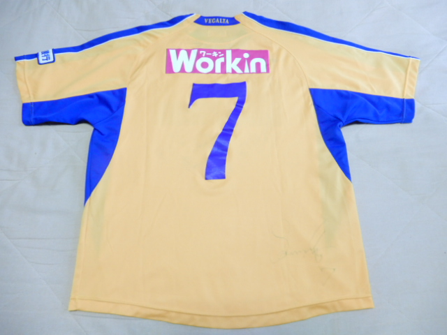 ユニフォーム その164 ベガルタ仙台 2004年シーズン 1st用 千葉直樹